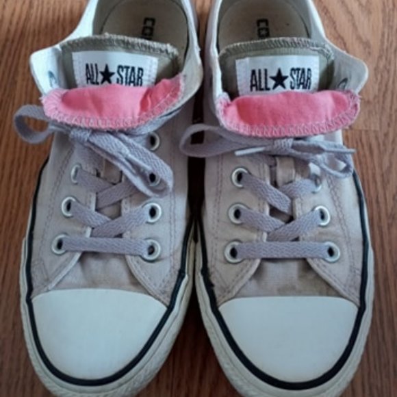 Converse Shoes - Women's Double Tongue Purple Converse